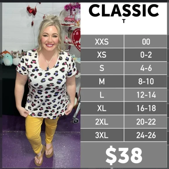 LuLaRoe Classic Tee - Picture 4 of 4